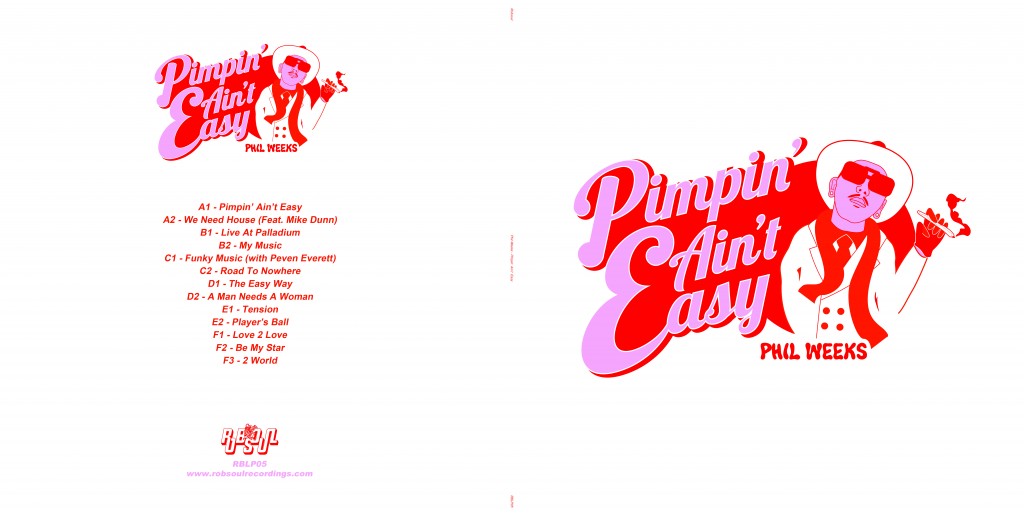 Phil Weeks Pimpin Aint Easy cover -